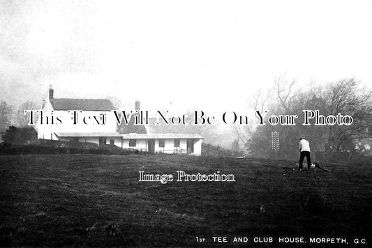 NO 1731 - 1st Tee & Club House, Morpeth, Northumberland