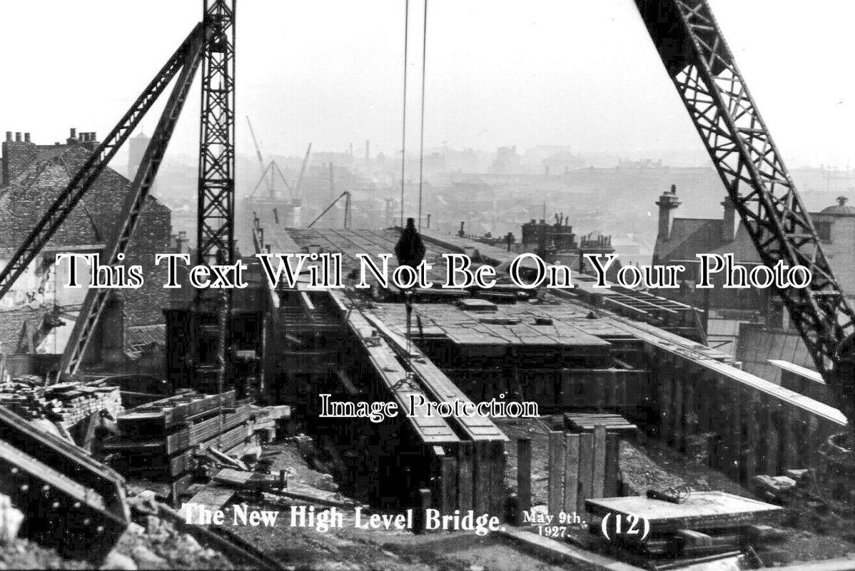 NO 1735 - New High Level Bridge, Newcastle Upon Tyne 1927