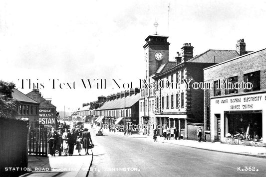 NO 1755 - Station Road Looking West, Ashington, Northumberland