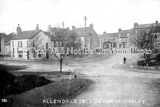 NO 1773 - Allendale Market Place, Hexham, Northumberland c1914