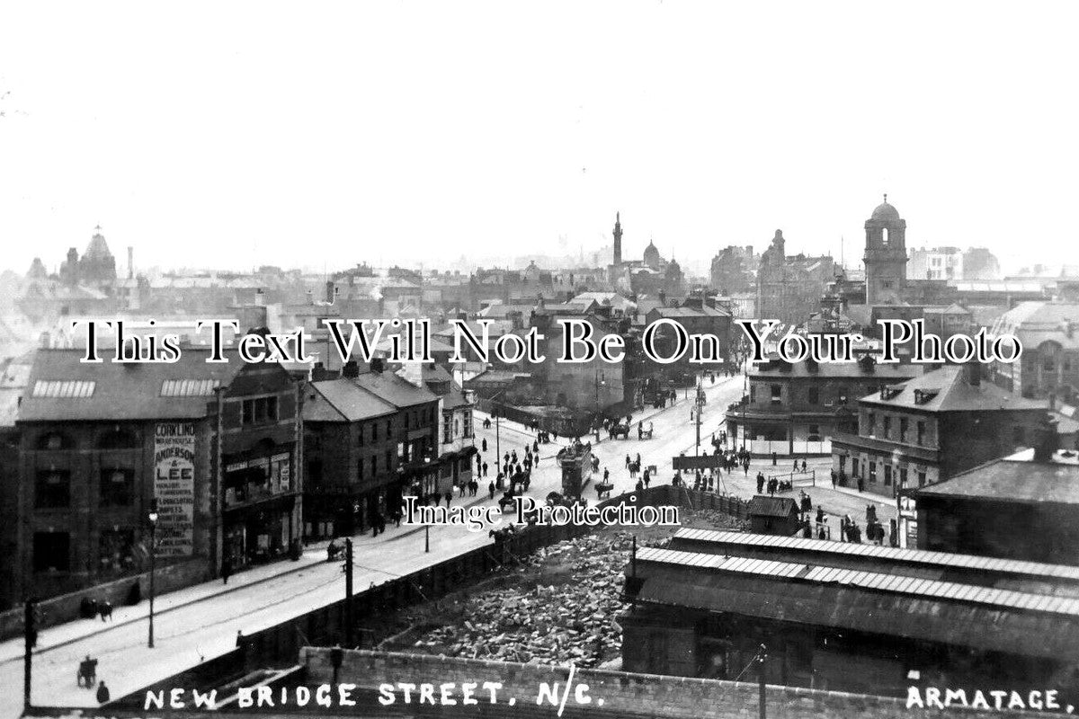 NO 1777 - New Bridge Street, Newcastle Upon Tyne, Northumberland c1908