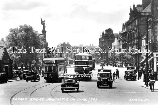 NO 1789 - Barras Bridge, Newcastle On Tyne, Northumberland c1938