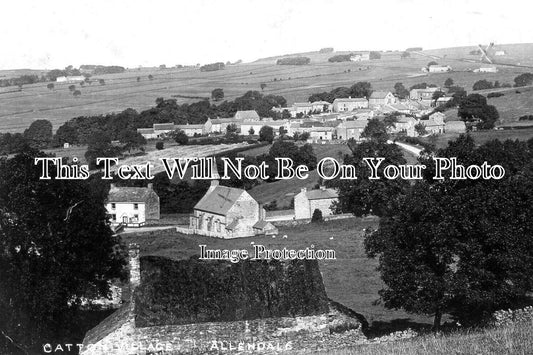 NO 1804 - Catton Village, Allendale, Northumberland c1909