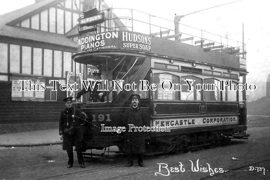 NO 1807 - Newcastle Corporation Tramways, Northumberland