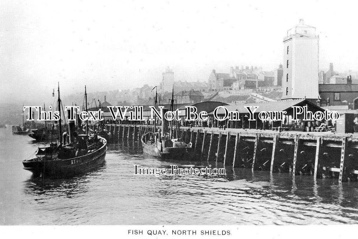 NO 1827 - Fish Quay, North Shields, Northumberland