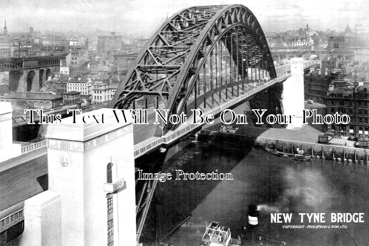 NO 1839 - New Tyne Bridge, Newcastle Upon Tyne, Northumberland