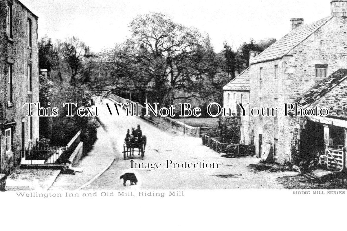 NO 1840 - Wellington Inn & Old Mill, Riding Mill, Northumberland