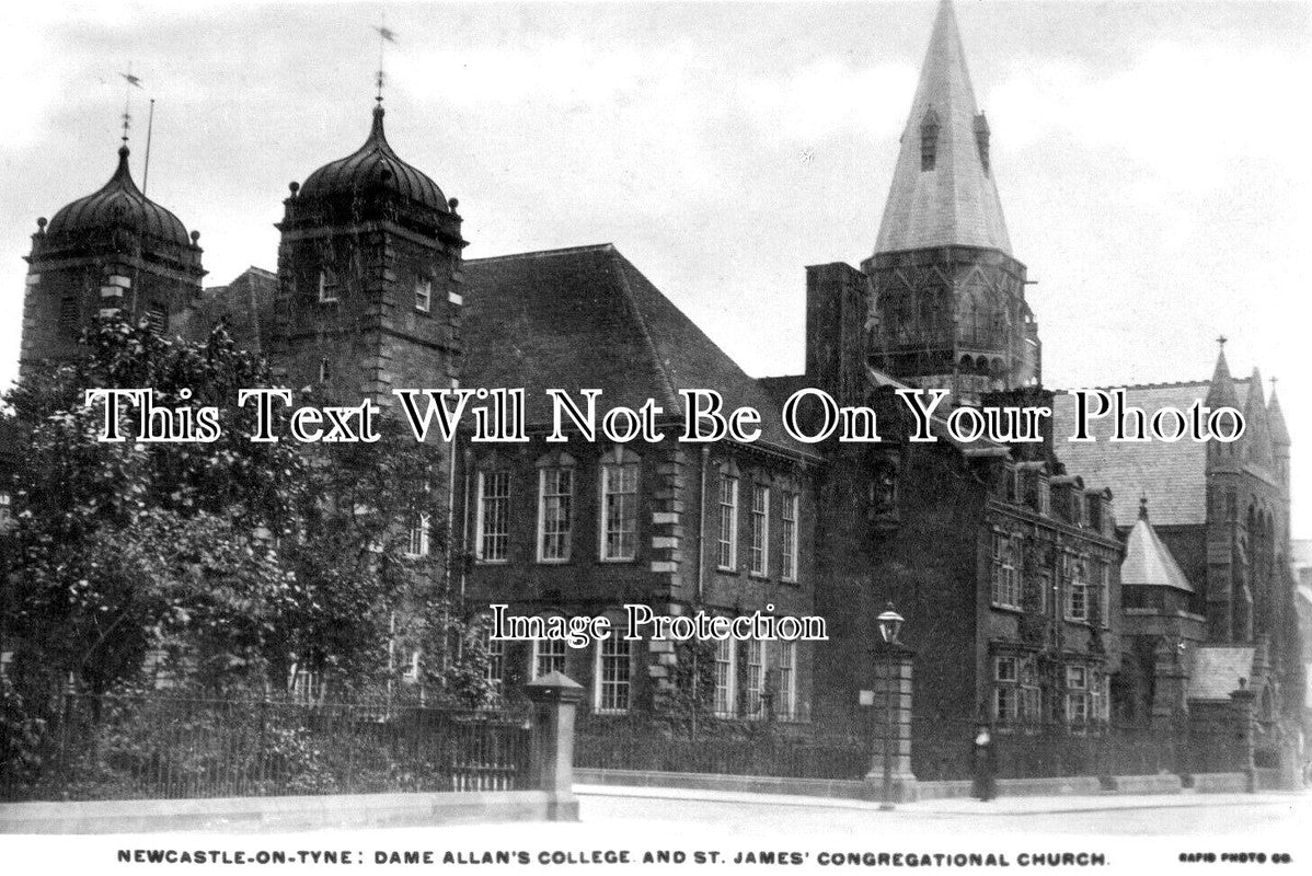 NO 1848 - Dame Allans College, Newcastle On Tyne, Northumberland