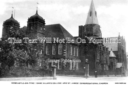 NO 1848 - Dame Allans College, Newcastle On Tyne, Northumberland