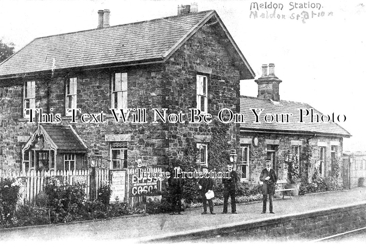 NO 1852 - Meldon Railway Station, Northumberland