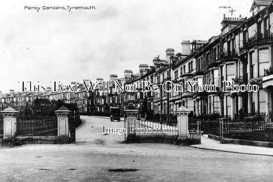 NO 187 - Percy Gardens, Tynemouth, Northumberland c1907