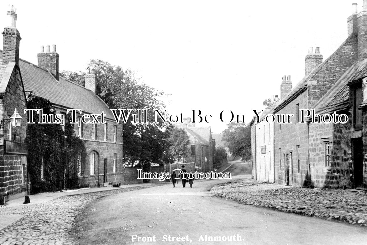 NO 1876 - Front Street, Alnmouth, Northumberland c1916
