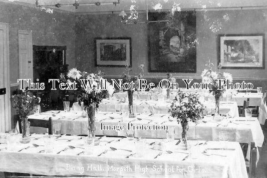 NO 1886 - Dining Hall, Morpeth High School For Girls, Northumberland
