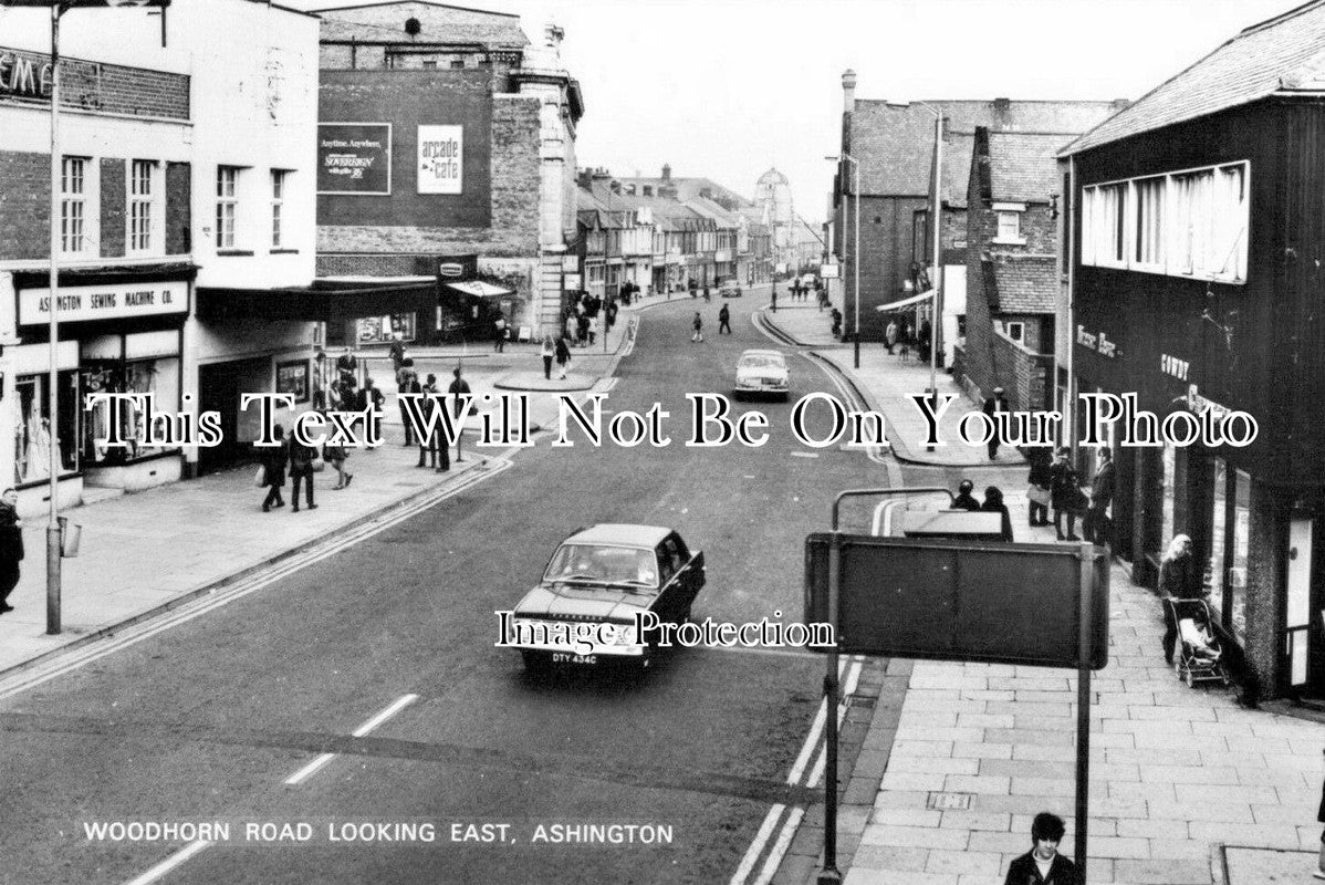 NO 1897 - Woodhorn Road Looking East, Ashington, Northumberland