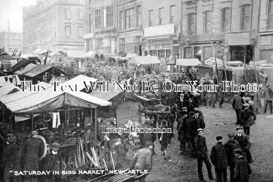 NO 190 - Saturday In Bigg Market, Newcastle, Northumberland