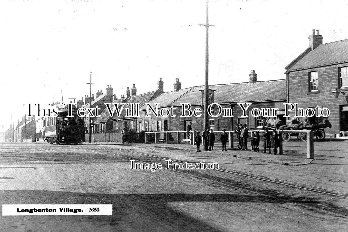 NO 1906 - Longbenton Village, Northumberland c1932