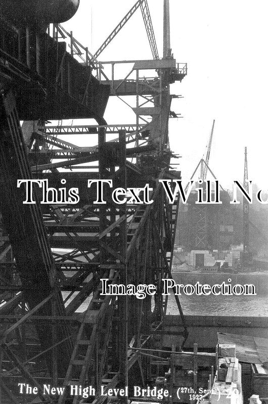 NO 1919 - The New High Level Bridge, Newcastle Upon Tyne 1927