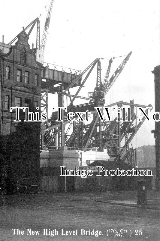 NO 1927 - The New High Level Bridge, Newcastle Upon Tyne 1927