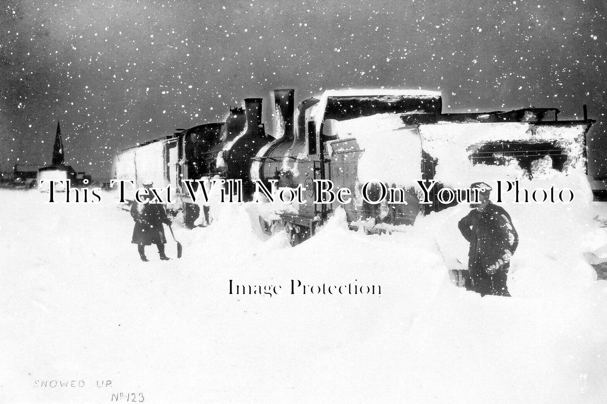 NO 1930 - Snowed Up Cullercoats, Tynemouth, Newcastle Upon Tyne