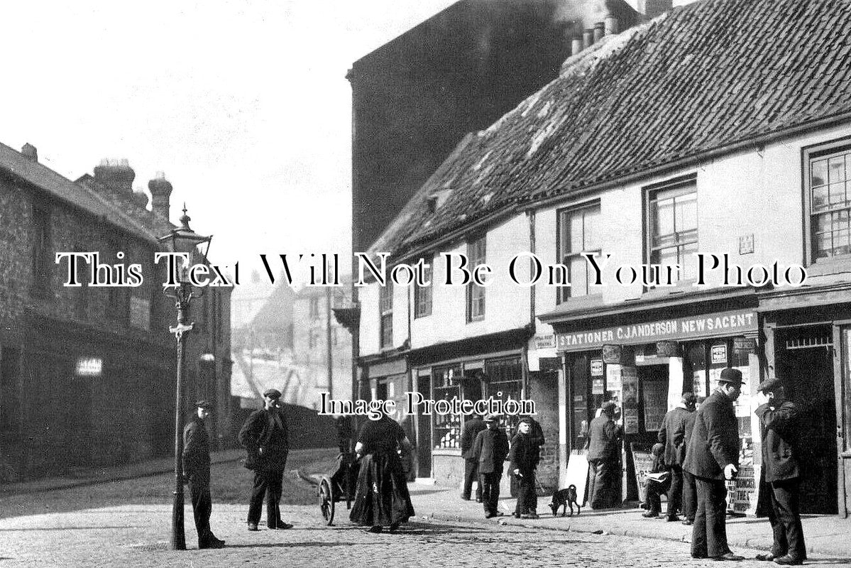 NO 1941 - Old Shields, Bull Ring, North Shields, Newcastle Upon Tyne c1913