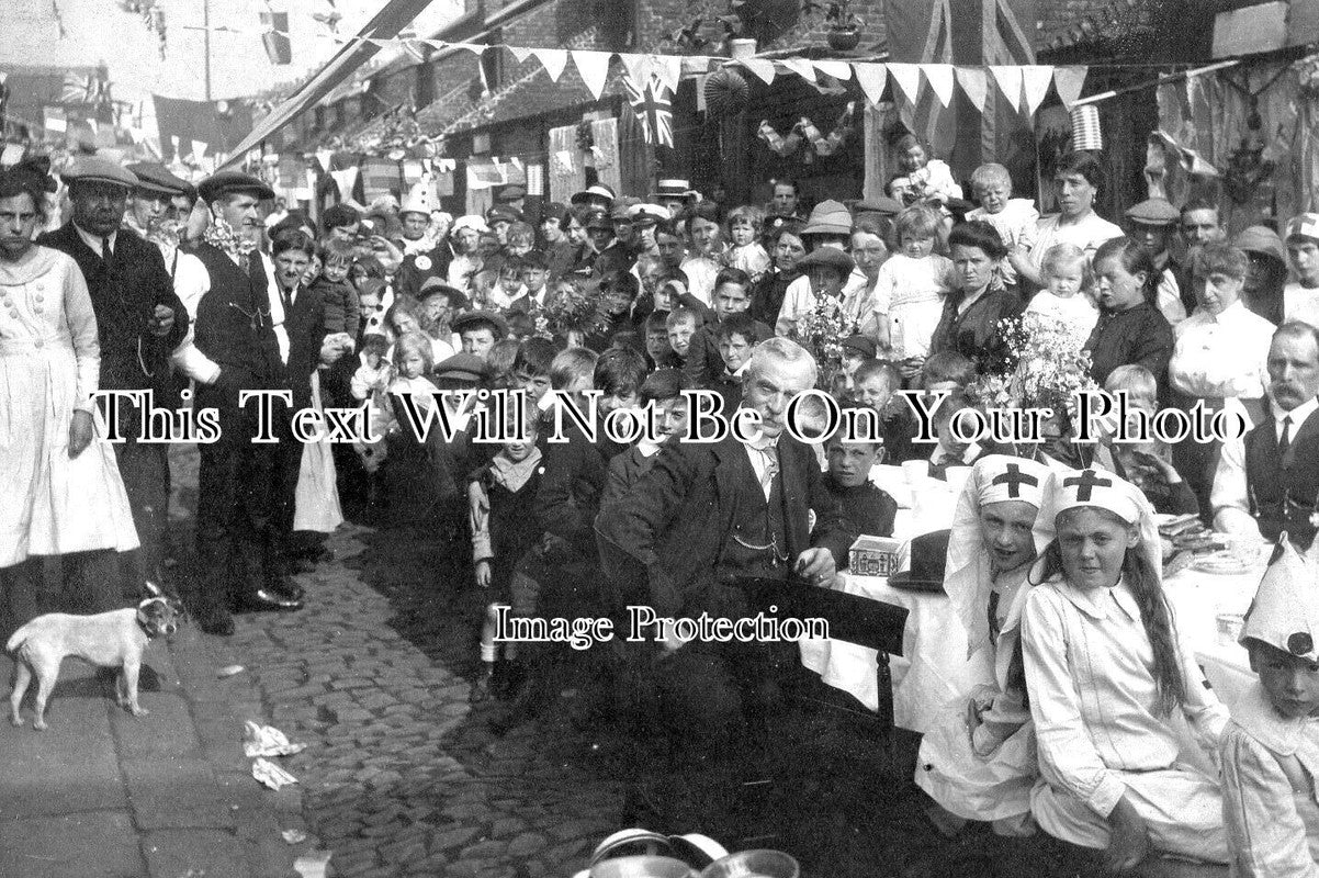 NO 1944 - WW1 Victory Tea Party Peace Celebrations, Newcastle Upon Tyne