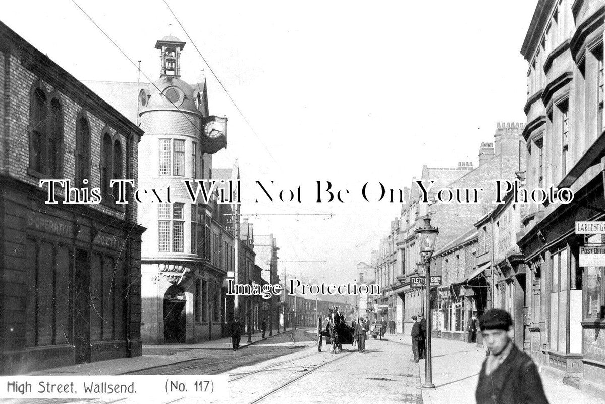 NO 1946 - High Street, Wallsend, Necastle Upon Tyne c1910