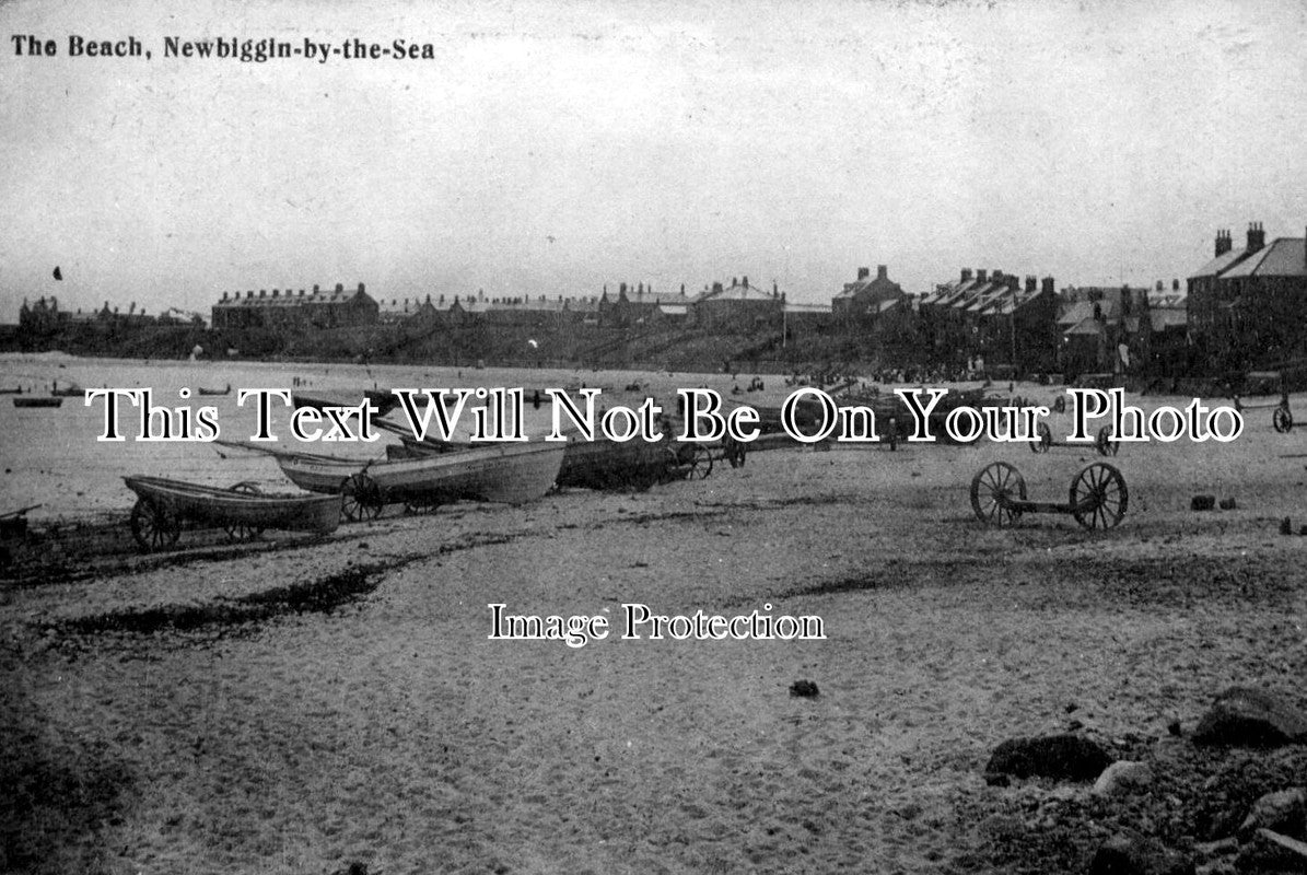 NO 195 - The Beach, Newbiggin By The Sea, Northumberland