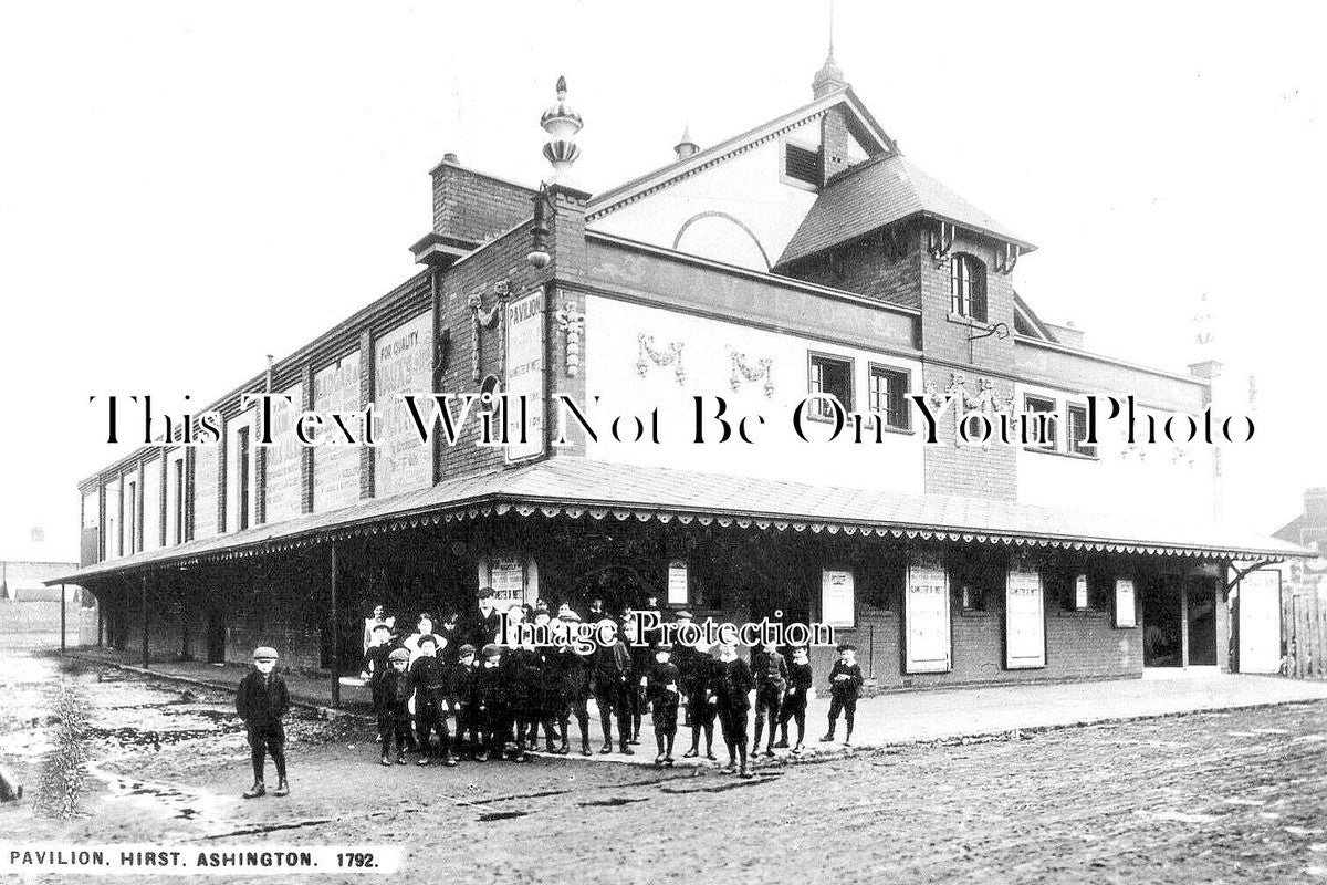 NO 1952 - Pavilion, Hirst, Ashington, Morpeth, Northumberland c1915