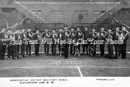 NO 1958 - Newcastle United Military Band, Northumberland