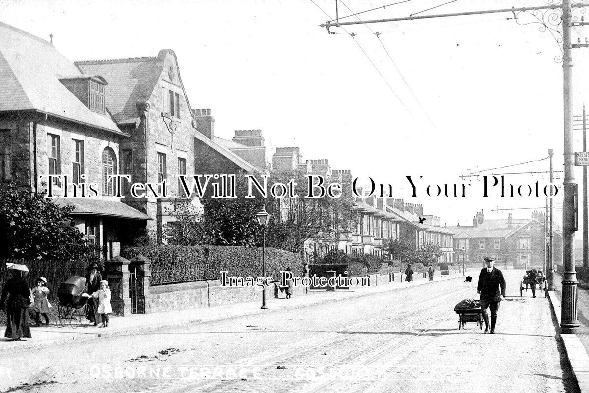 NO 1962 - Osborne Terrace, Gosforth, Newcastle Upon Tyne, Northumberland c1912