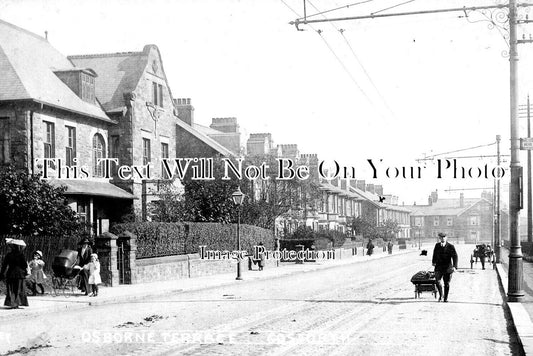 NO 1962 - Osborne Terrace, Gosforth, Newcastle Upon Tyne, Northumberland c1912