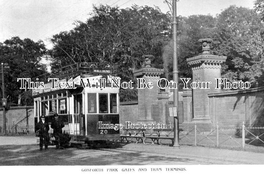 NO 1963 - Gosforth Park Gates & Tram Terminus, Northumberland