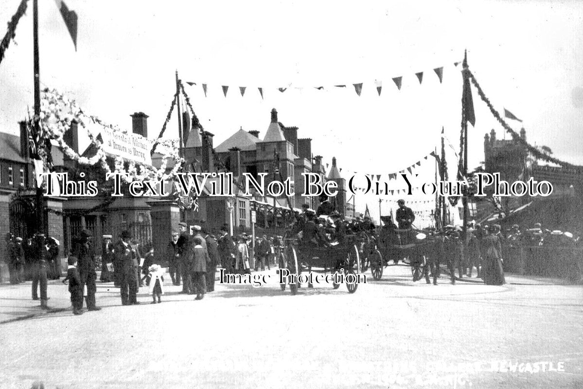 NO 1968 - Royal Victoria Infirmary & Armstrong College, Newcastle 1906