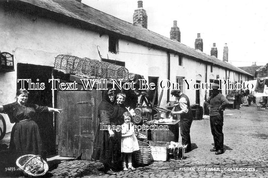 NO 1983 - Fisher Cottages, Cullercoats, Tynemouth, North Shields, Newcastle