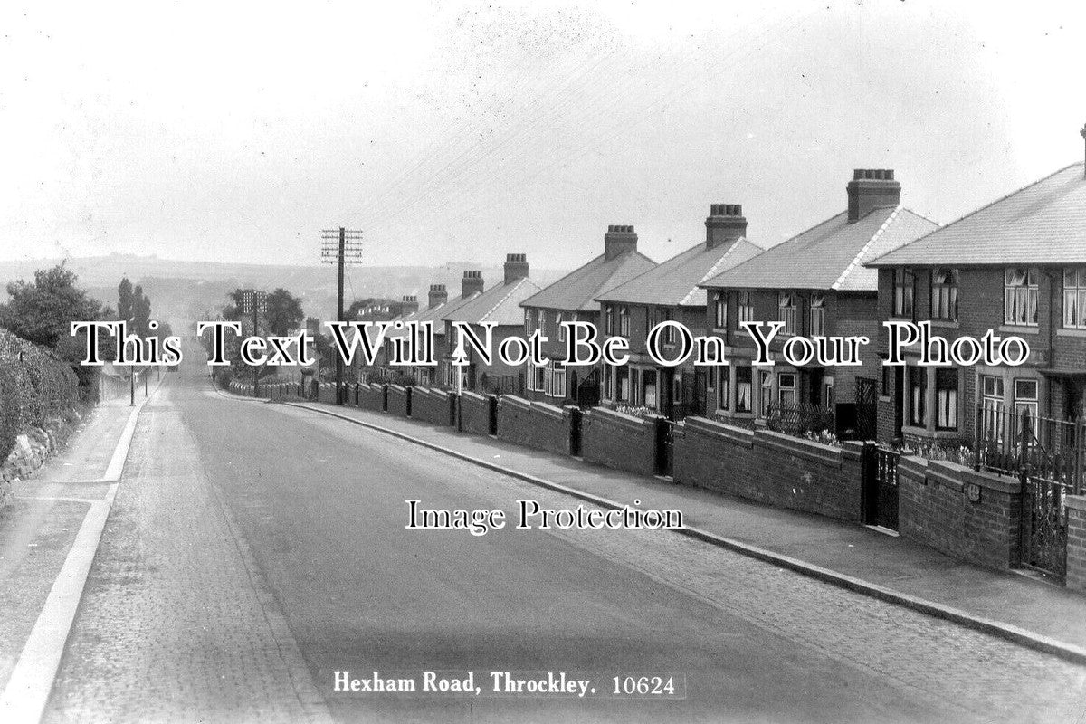 NO 2018 - Hexham Road, Throckley, Northumberland c1931