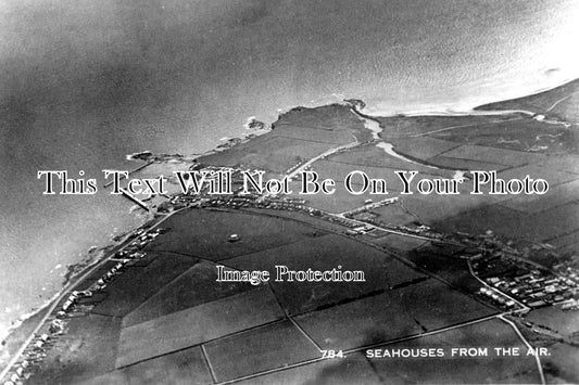 NO 204 - Seahouses From The Air, Northumberland c1938