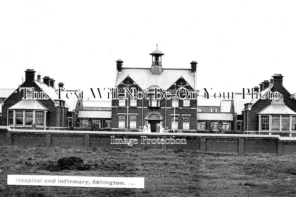 NO 2043 - Hospital & Infirmary, Ashington, Northumberland c1921