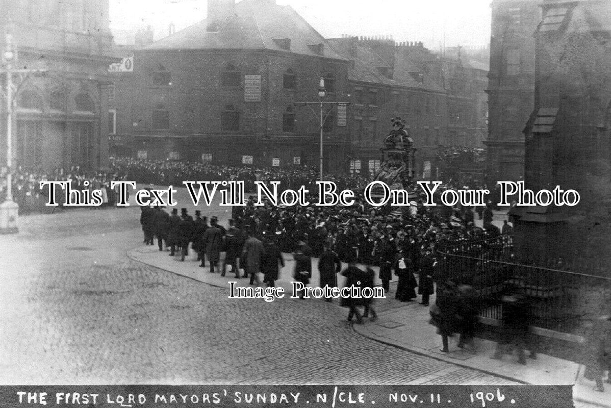 NO 2048 - The First Lord Mayors Sunday, Newcastle, Northumberland 1906