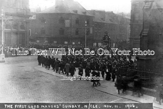 NO 2048 - The First Lord Mayors Sunday, Newcastle, Northumberland 1906