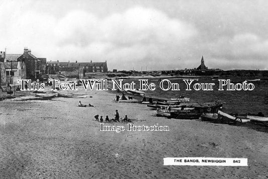 NO 207 - The Sands, Newbiggin, Northumberland c1914