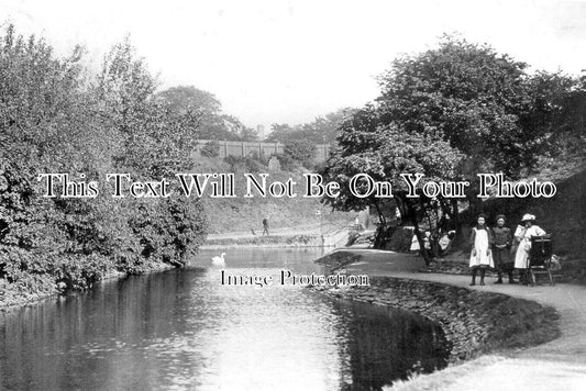 NO 2081 - The Lake, Wallsend Park, Wallsend, Newcastle Upon Tyne c1914