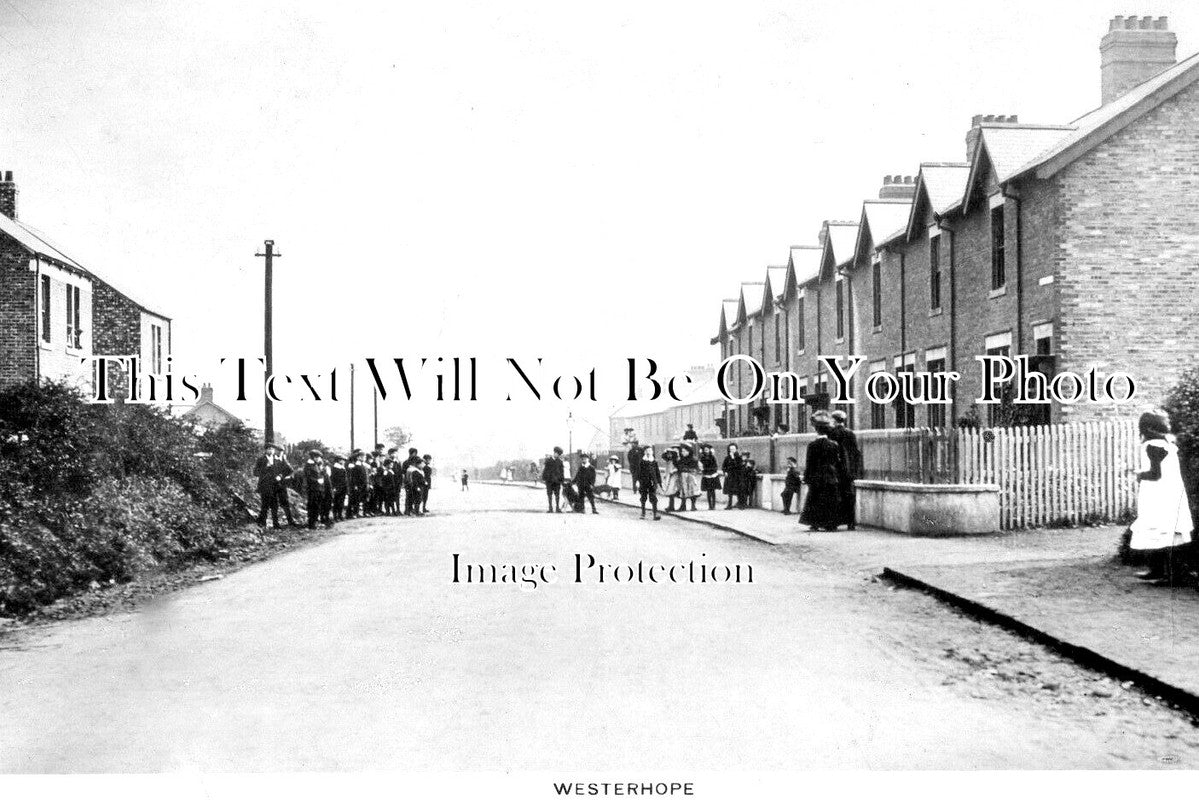 NO 2091 - Westerhope, Newcastle Upon Tyne, Northumberland c1912