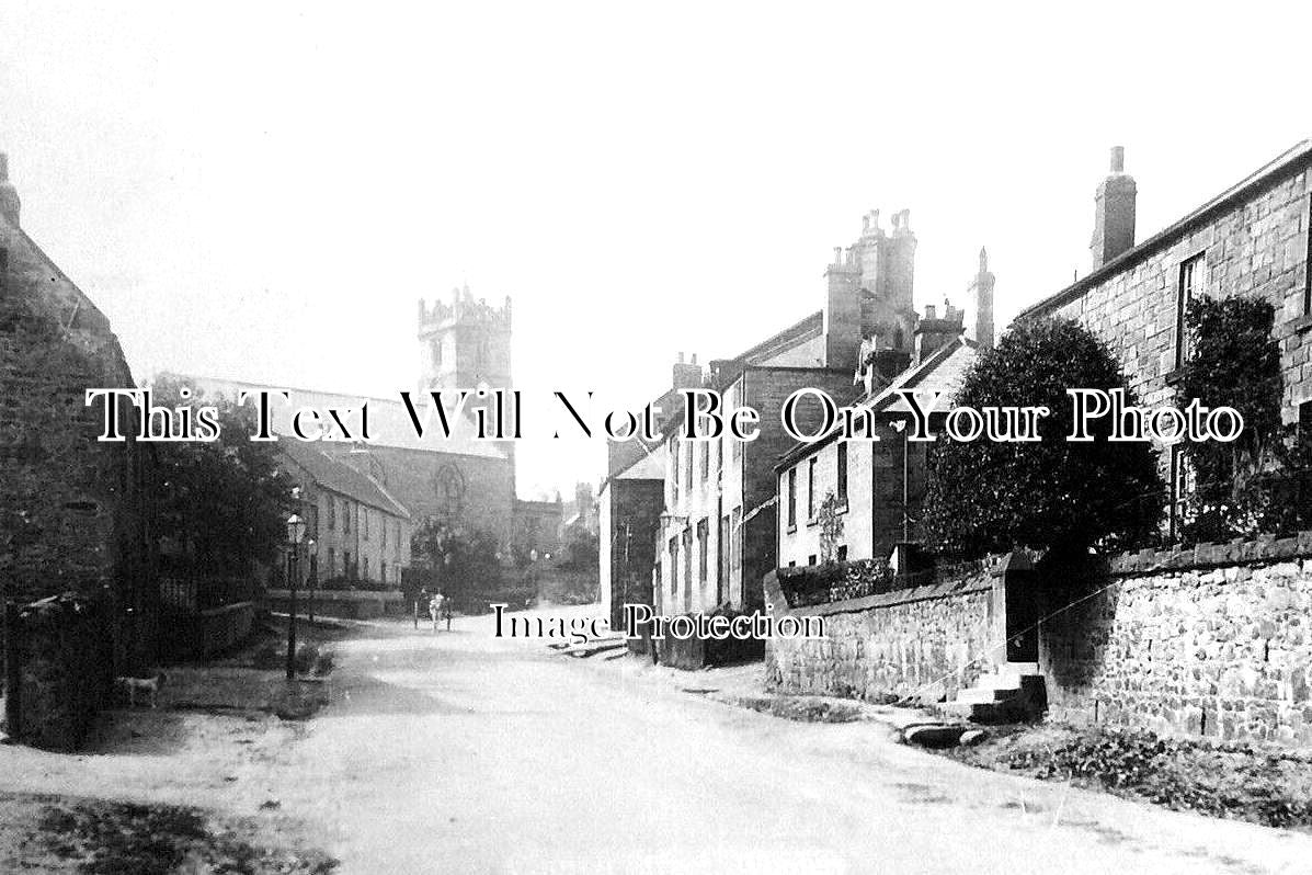 NO 2093 - Church Street, Wooler, Northumberland c1912