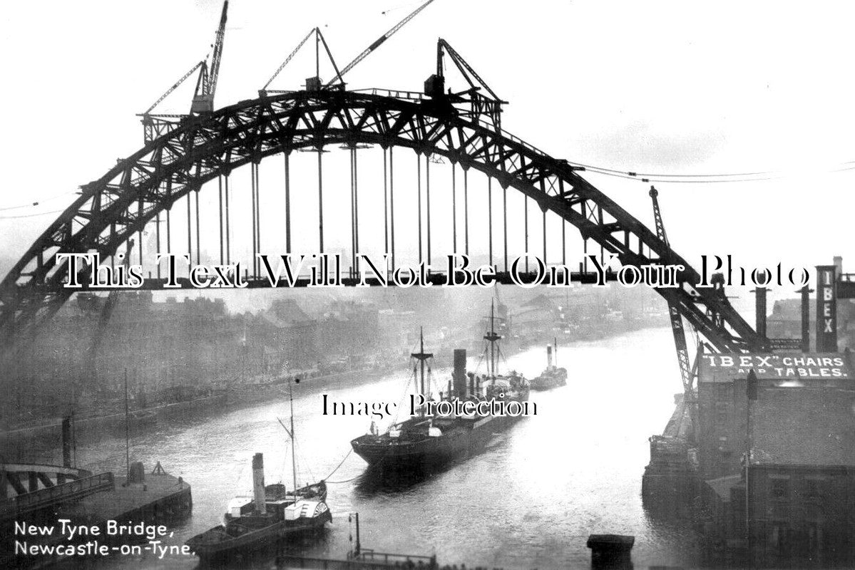 NO 2096 - New Tyne Bridge, Newcastle Upon Tyne, Northumberland