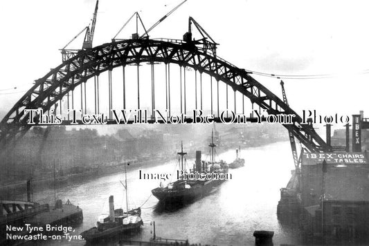 NO 2096 - New Tyne Bridge, Newcastle Upon Tyne, Northumberland