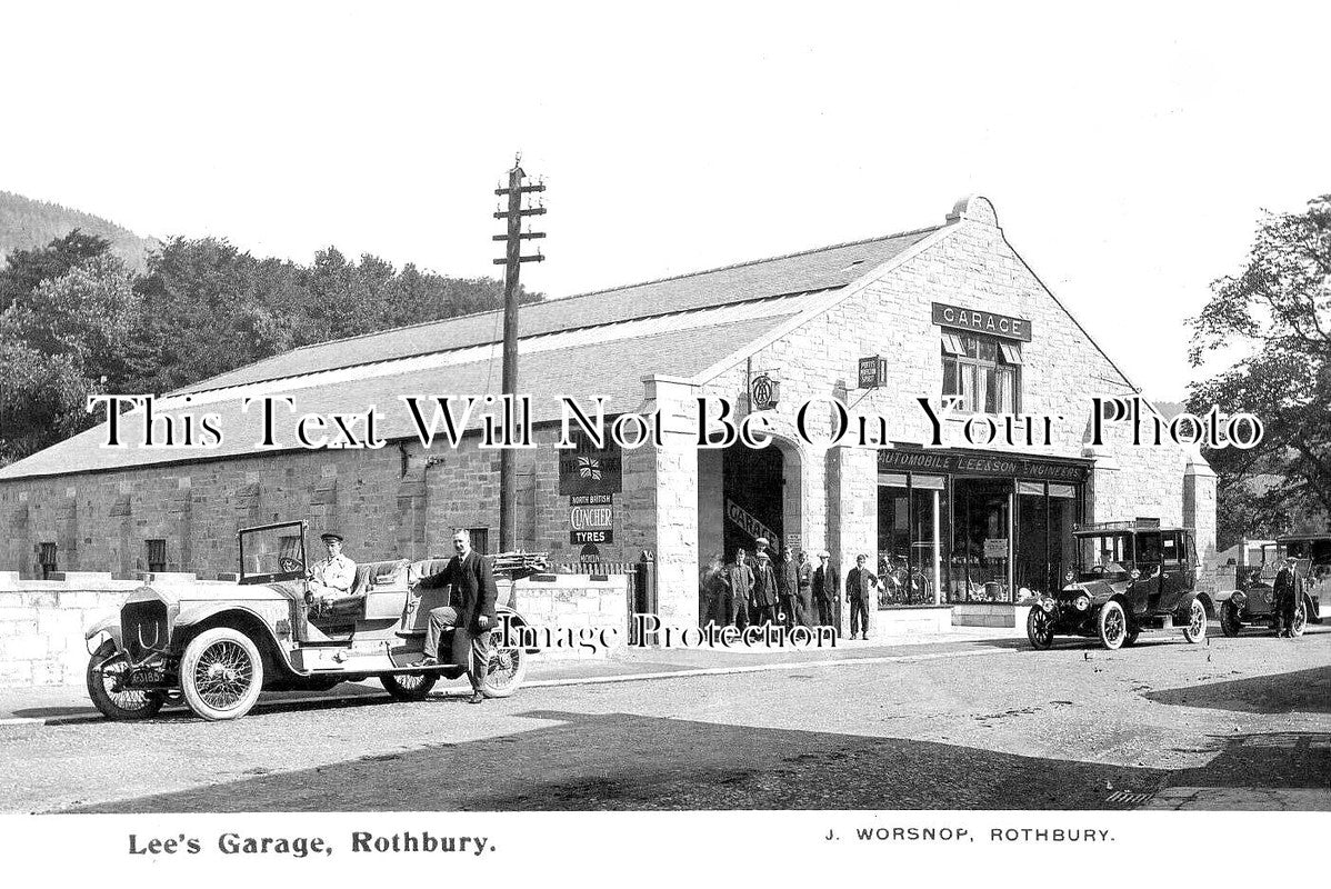 NO 2100 - Lee's Garage, Rothbury, Morpeth, Hexham, Northumberland