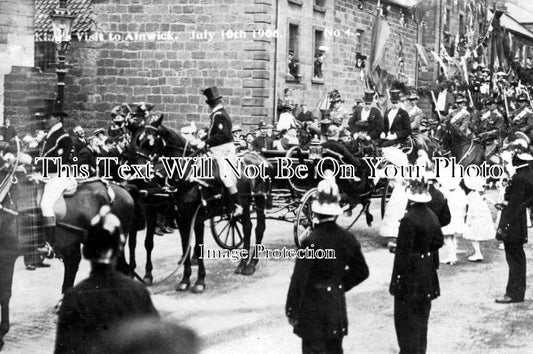 NO 212 - King's Visit To Alnwick, Northumberland 1906