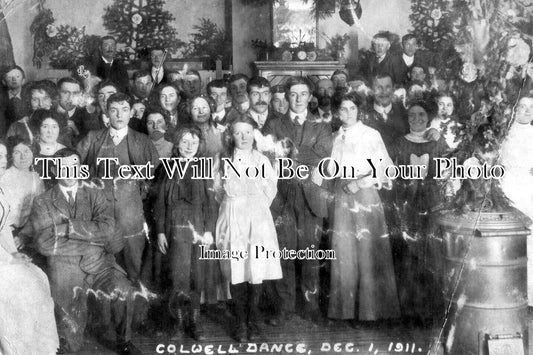 NO 2122 - Colwell Christmas Dance, Barrasford, Northumberland 1911