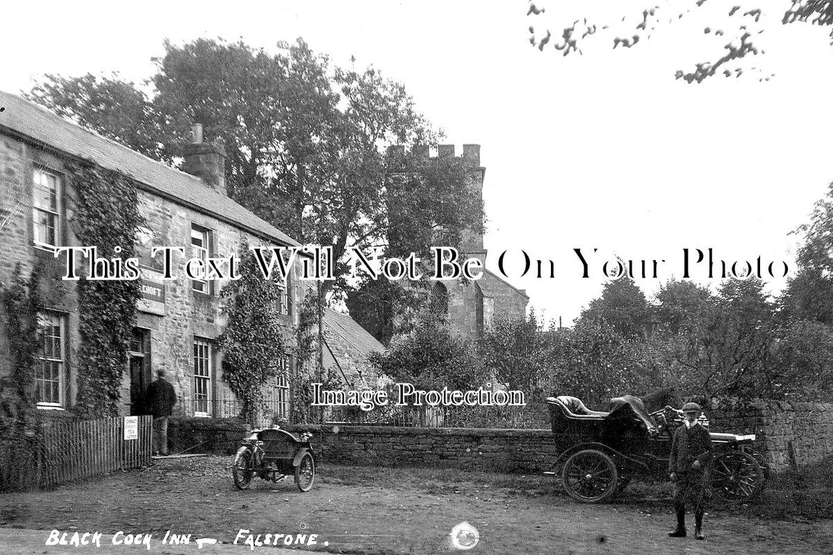 NO 2125 - Blackcock Inn, Falstone, Hexham, Northumberland c1910