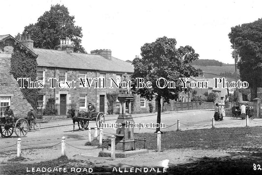 NO 2131 - Leadgate Road, Allendale, Hexham, Northumberland c1920